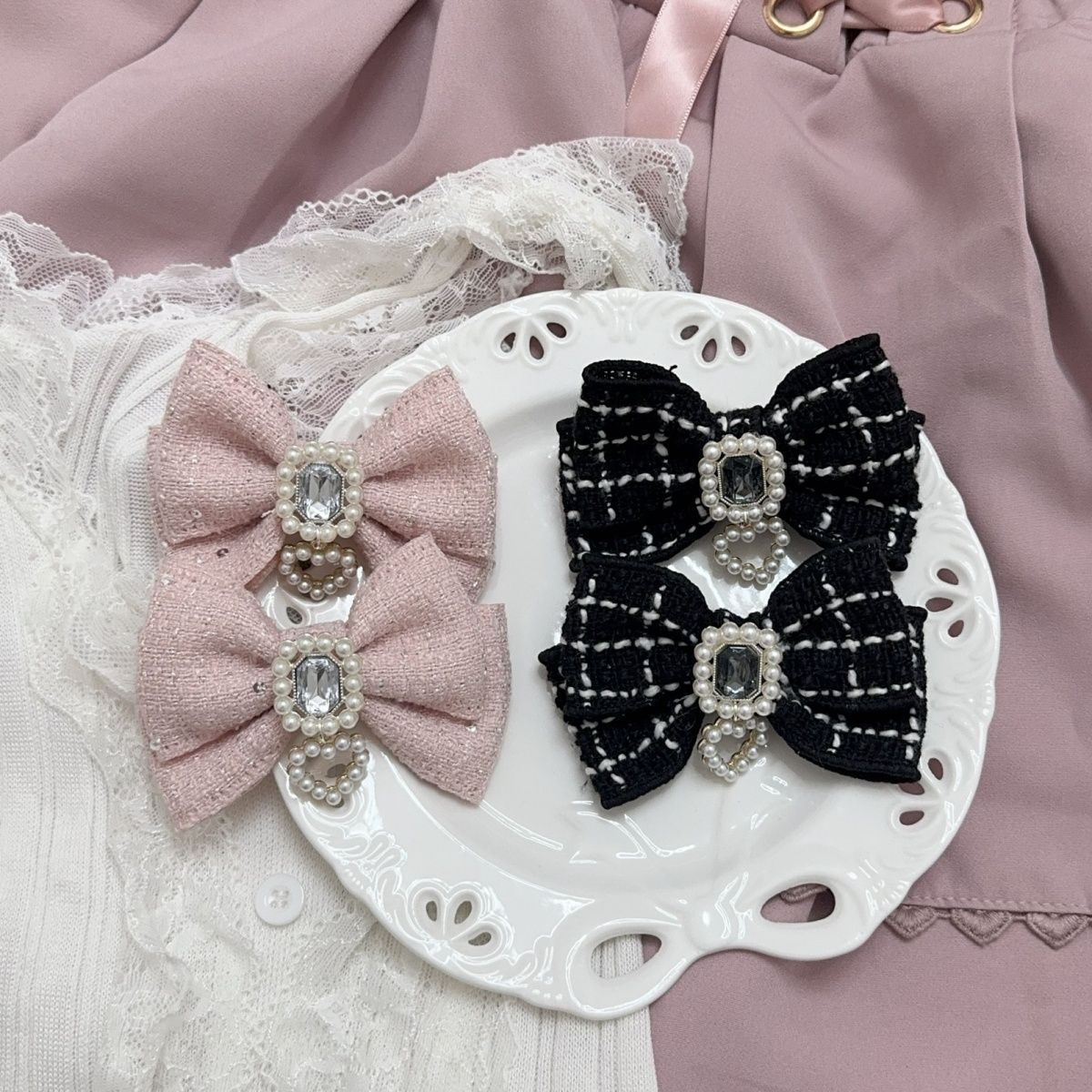 Japanese Lifestyle Goods - Japońskie akcesoria do włosów Sweet Lolita