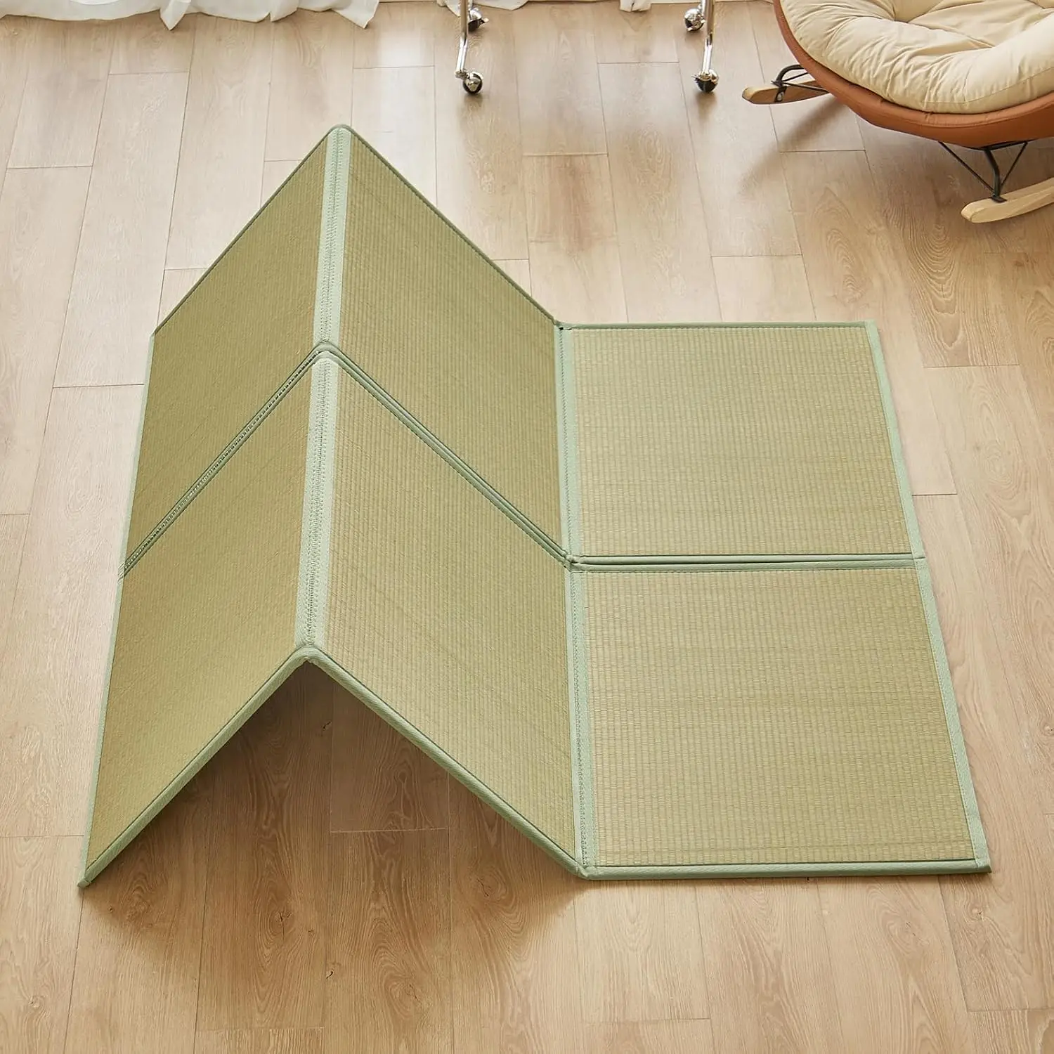 Naturalna mata tatami z trawy  – Tatami Mat Rush recenzja i cena