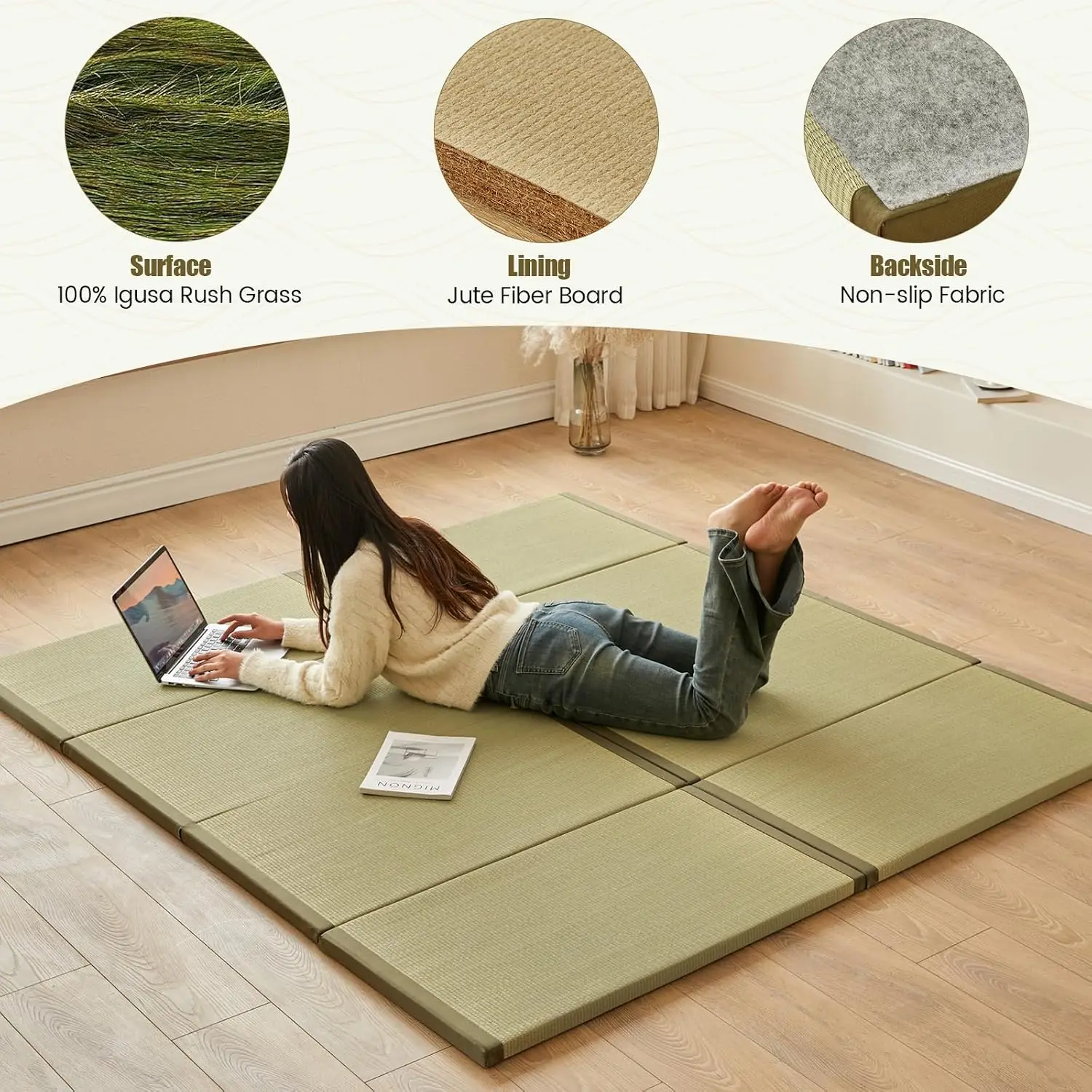 Japońska mata tatami, składany – Tatami Mat Rush recenzja i cena